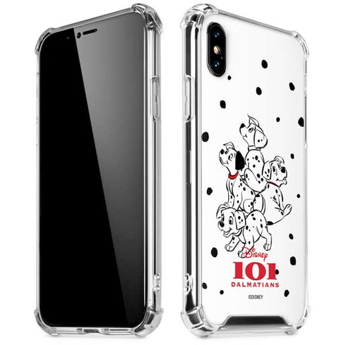 Disney 101 Dalmatians Puppy pile iPhone XS Max Clear Case
